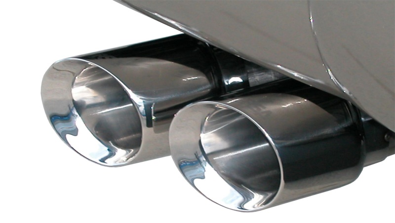 Cadillac Escalade Performance Exhaust - Single Side Exit - CORSA Performance - Cat Back, Sport, Pro-Series Tips, Dual Walled, Reflective Sound Cancellation - Polished - `11-`14
